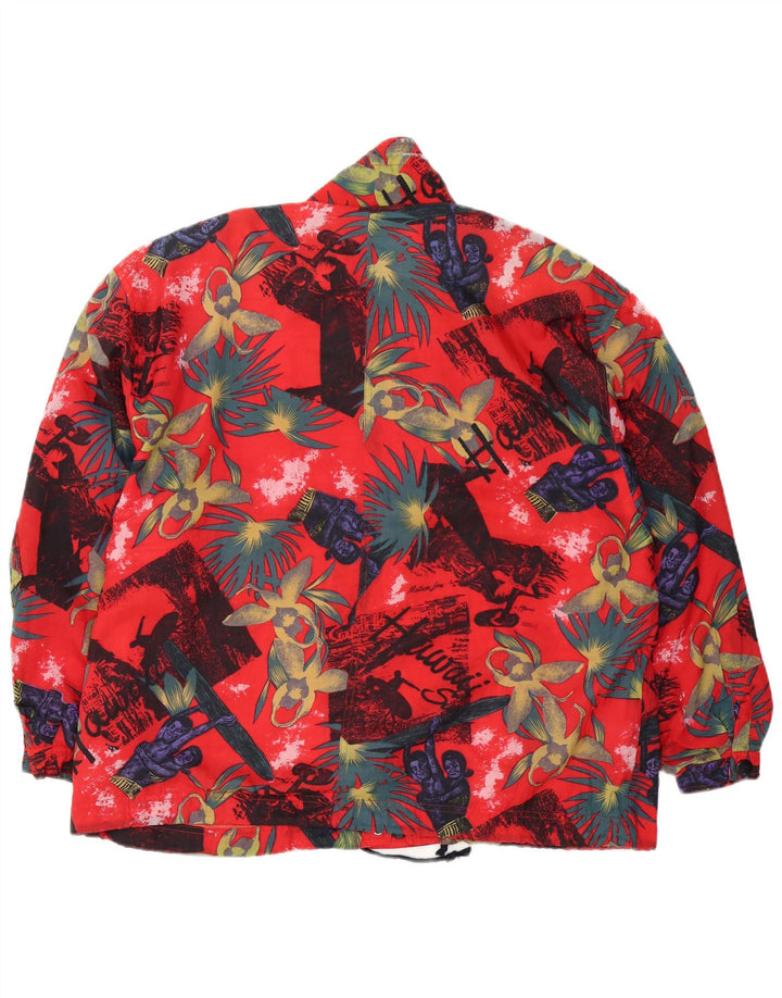Gil Bret ženska velika vjetrovka jakna UK 14 Large Red Floral