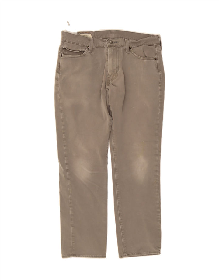 LEVI'S Mens 511 Straight Jeans W30 L27 Grey Cotton Vintage Levi's and Second-Hand Levi's from Messina Hembry 