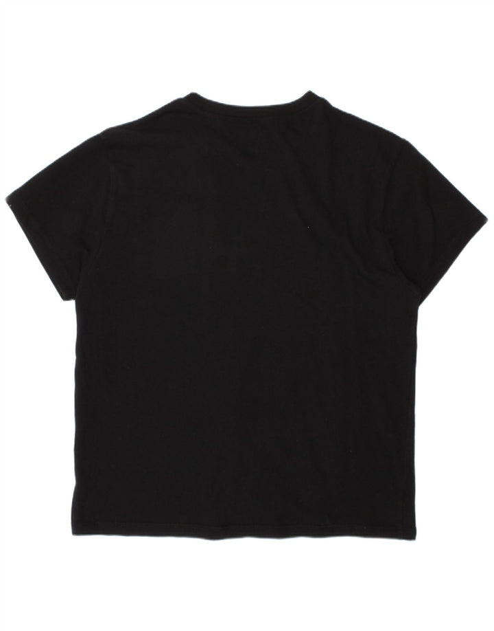 VANS majica kratkih rukava s motivima za dječake 15-16 godina XL crni pamuk