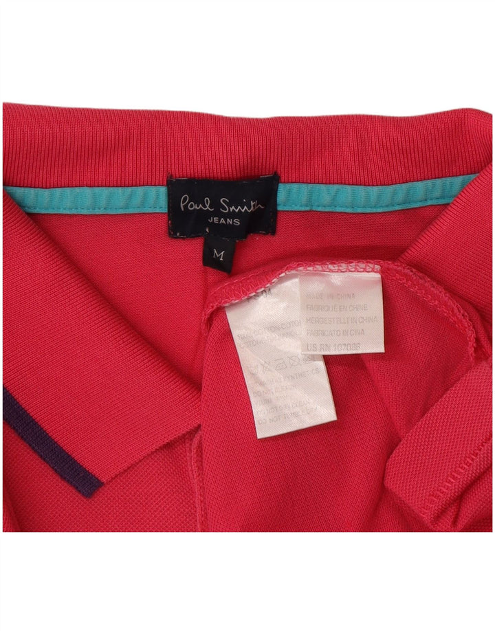 Paul Smith Muška polo majica Srednje ružičasti pamuk