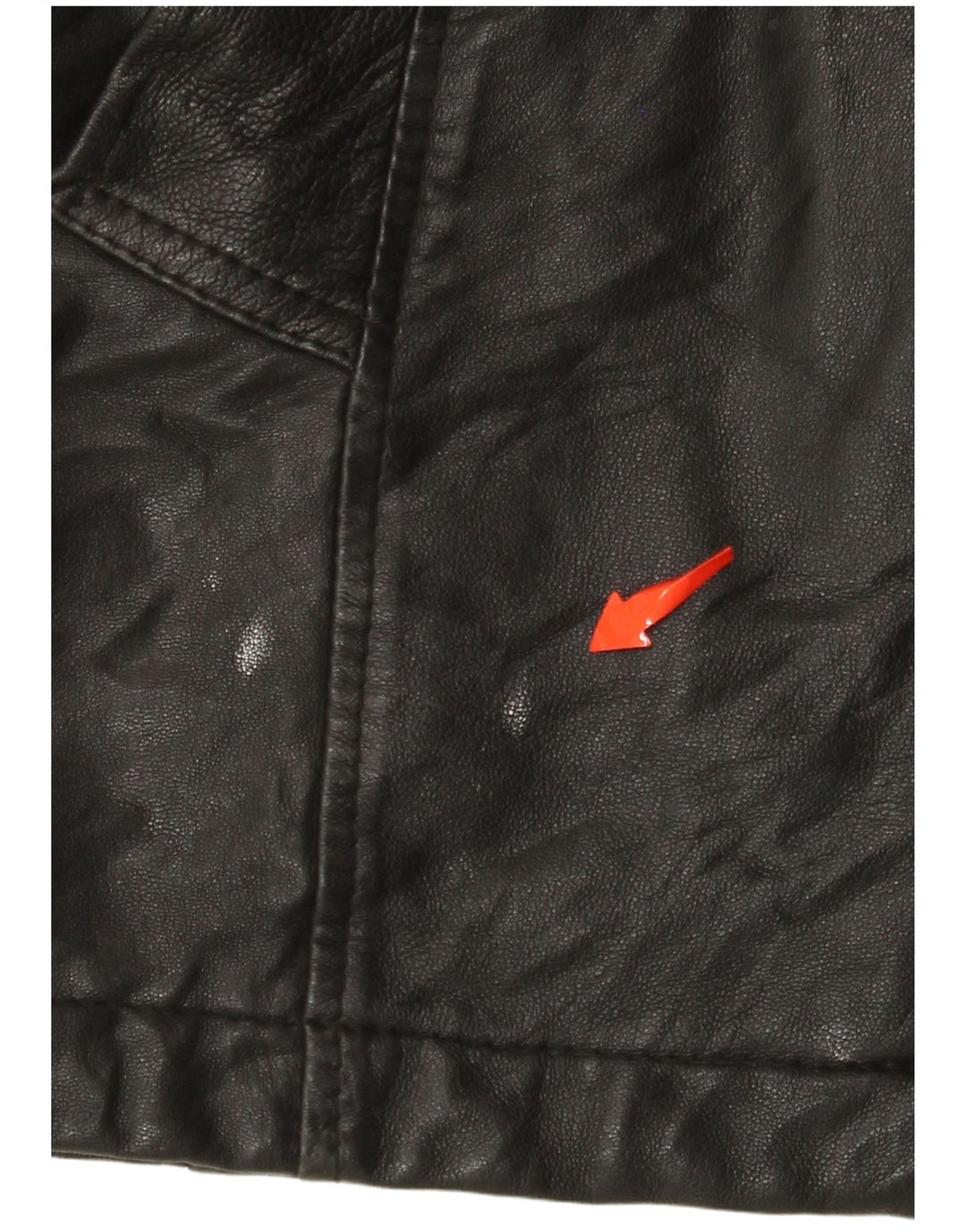 VINTAGE muška kožna jakna UK 38 srednje crna