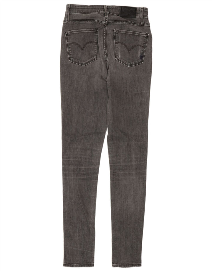 Levi's ženske uske traperice W26 L34 sivi pamuk
