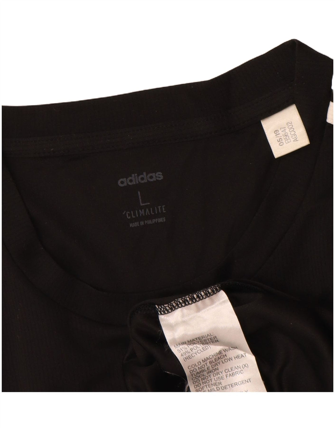 Adidas muška majica Climalite dugih rukava velika crna