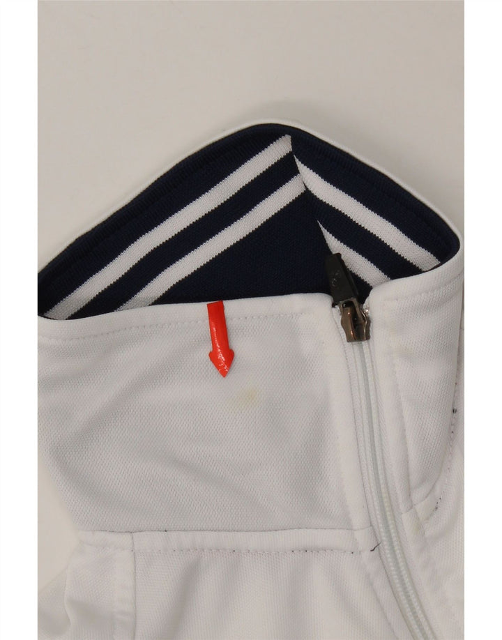 Gornja jakna trenirke Asics Boys Graphic 7-8 Years White Colourblock