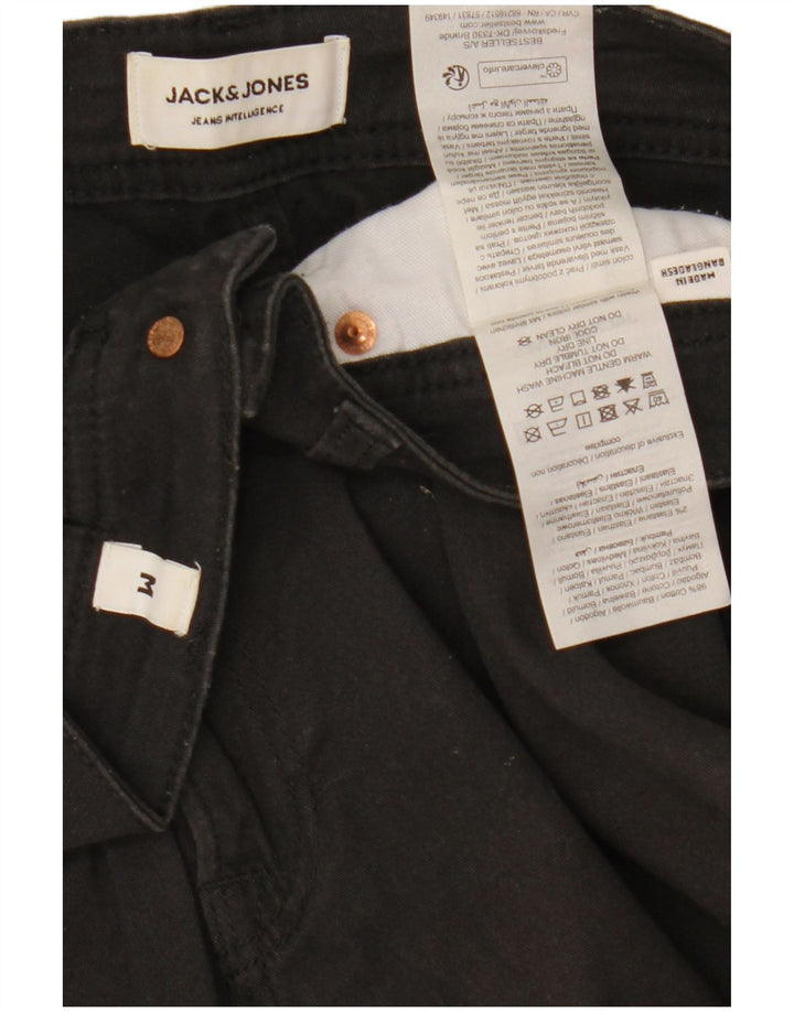 Jack & Jones Regular Casual kratke kratke hlače srednje veličine W32, crni pamuk