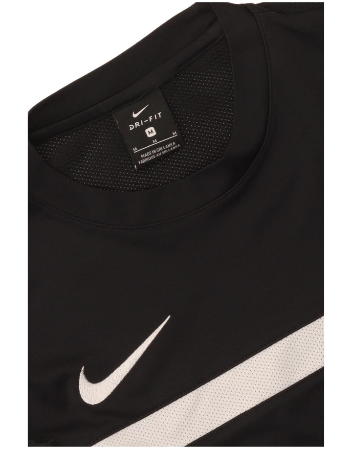 Nike Dri Fit T-Shirt Top srednje crne boje
