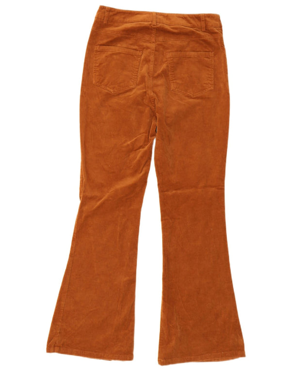 Joe Browns Ženske široke hlače od samta UK 10 Male W28 L28 Smeđe