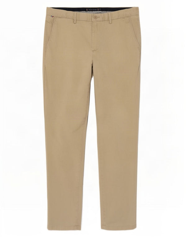 Tommy Hilfiger muške uske chino hlače W34 L32 bež pamuk