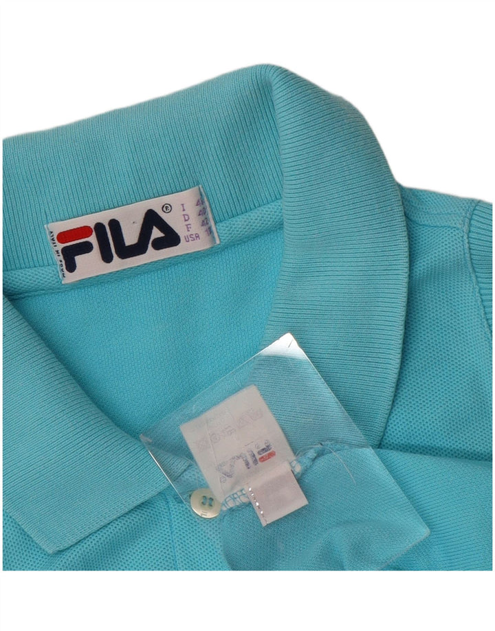 FILA ženska polo majica bez rukava IT 46 Large Blue Cotton
