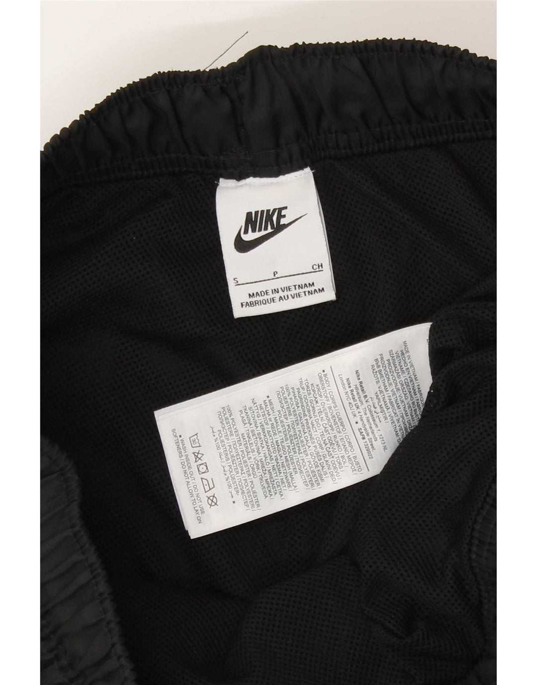 Nike muške sportske kratke hlače male crne poliesterske boje