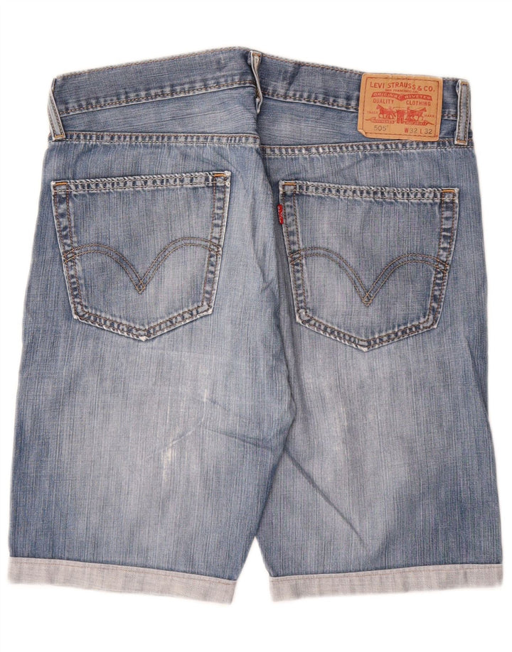 Levi's muške 505 traper kratke hlače W32 srednje plavi pamuk