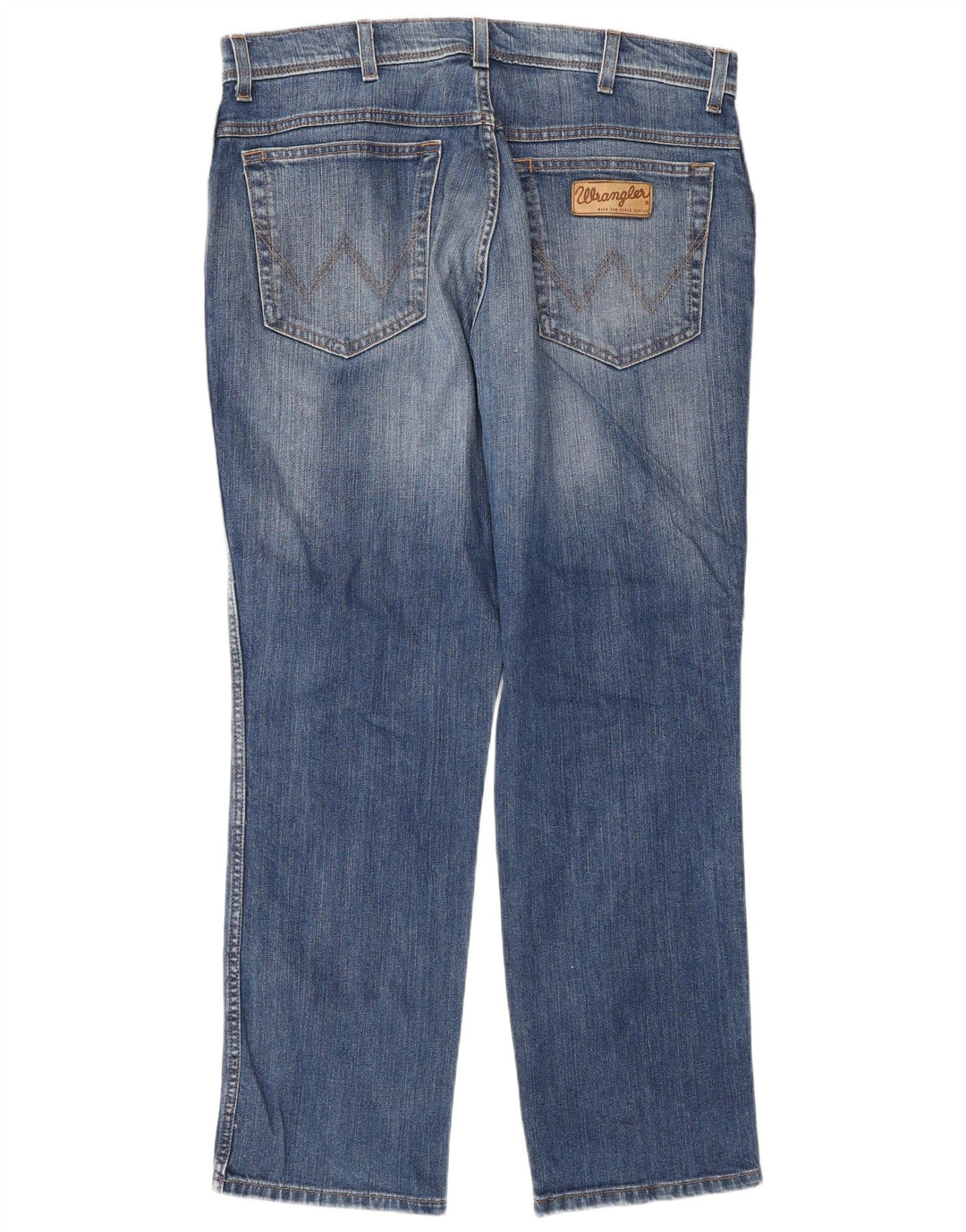 Wrangler muške ravne traperice W32 L30 plave