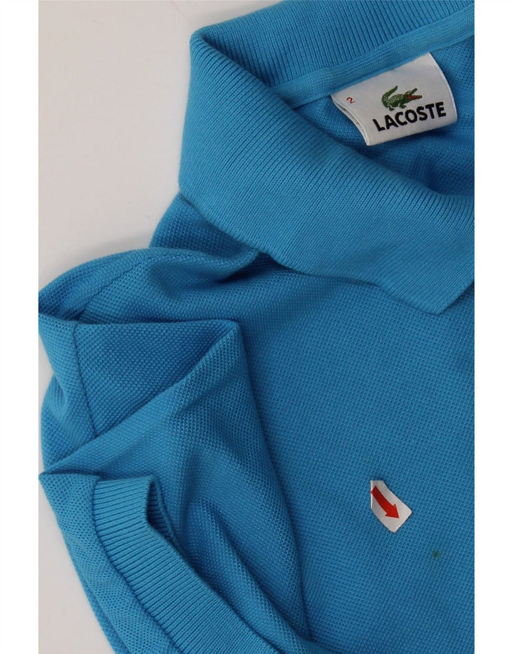 LACOSTE muška polo majica veličina 2 XS plavi pamuk