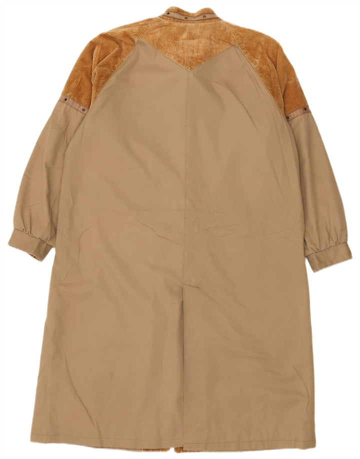 VINTAGE Ženska vjetrovka Kaput UK 16 Large Brown Colourblock