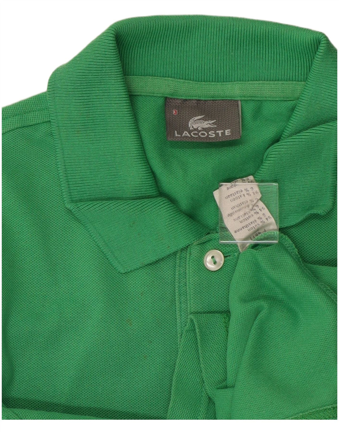 LACOSTE muška polo majica veličine 3 mala zelena pamuk
