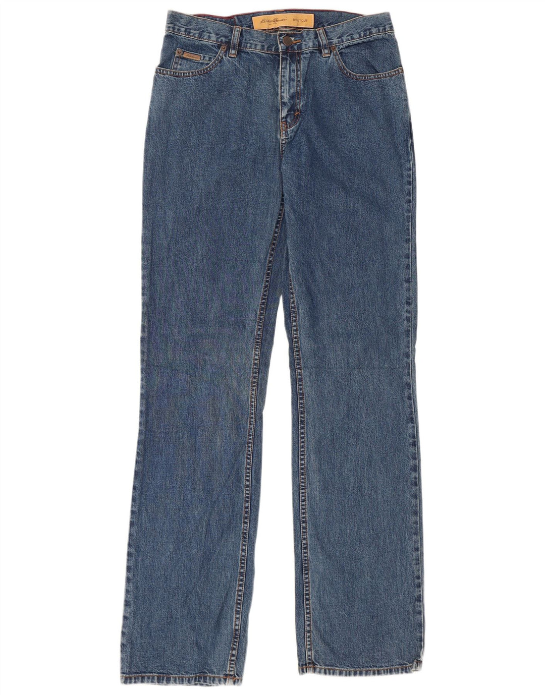 EDDIE BAUER Ženske Bootcut traperice US 10 Large W32 L35 Plavi pamuk