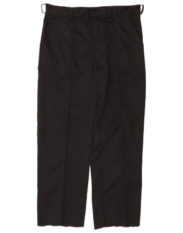 Dickies muške ravne chino hlače W36 L29 crni poliester