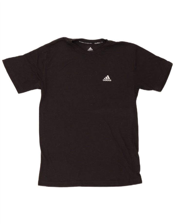 Adidas muška Climalite majica kratkih rukava srednji crni poliester