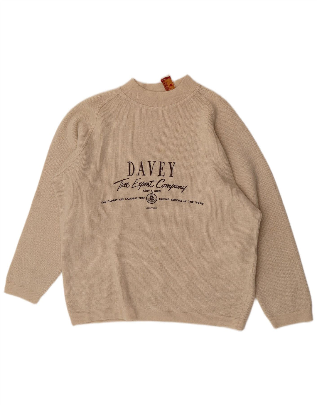 S.Moritz muški džemper s grafičkim ovratnikom, veliki bež