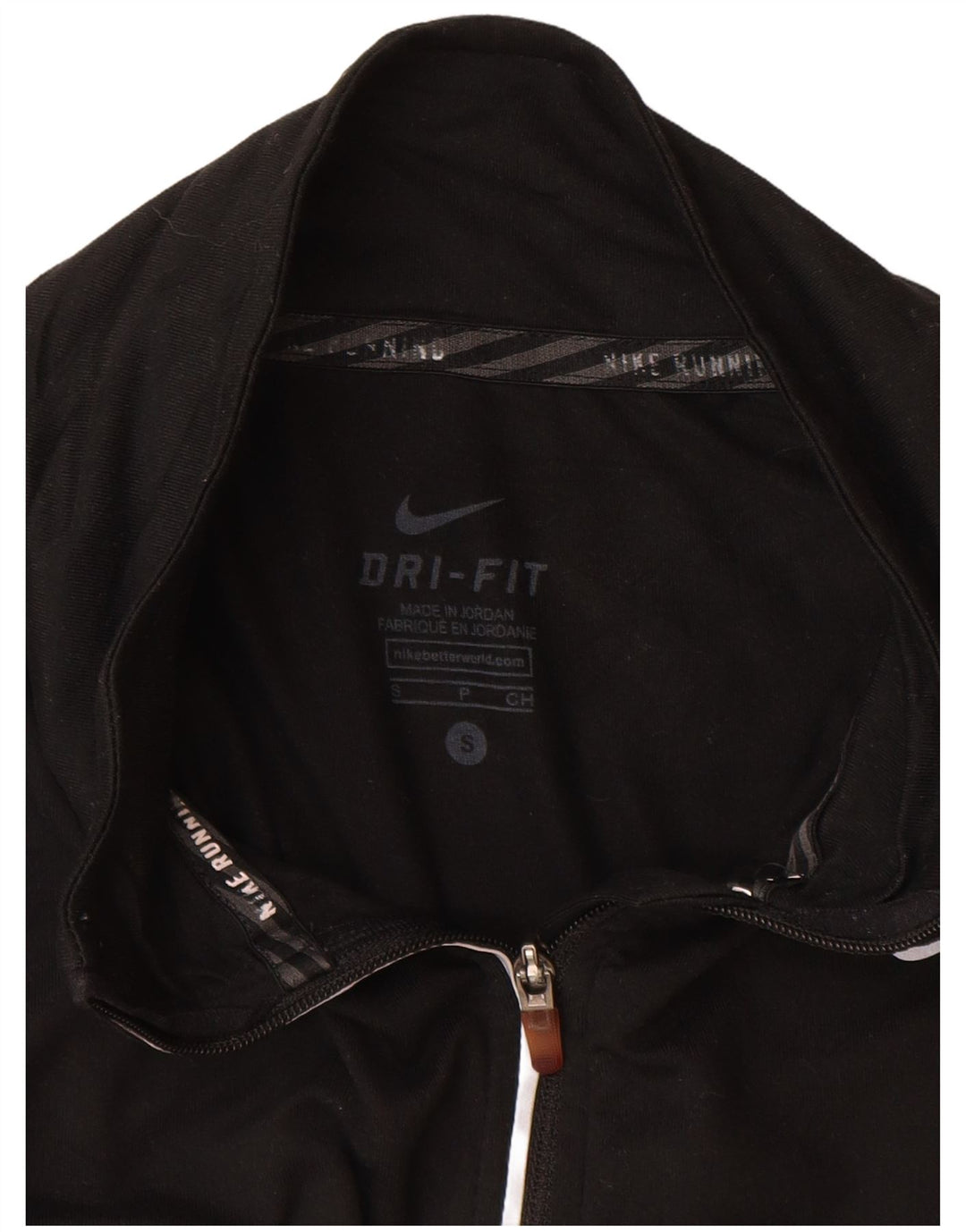 Nike Ženska trenirka Dri Fit Zip Neck Top UK 10 Small Black