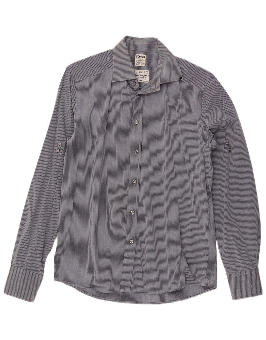 SCOTCH & SODA muška košulja srednje plave pruge