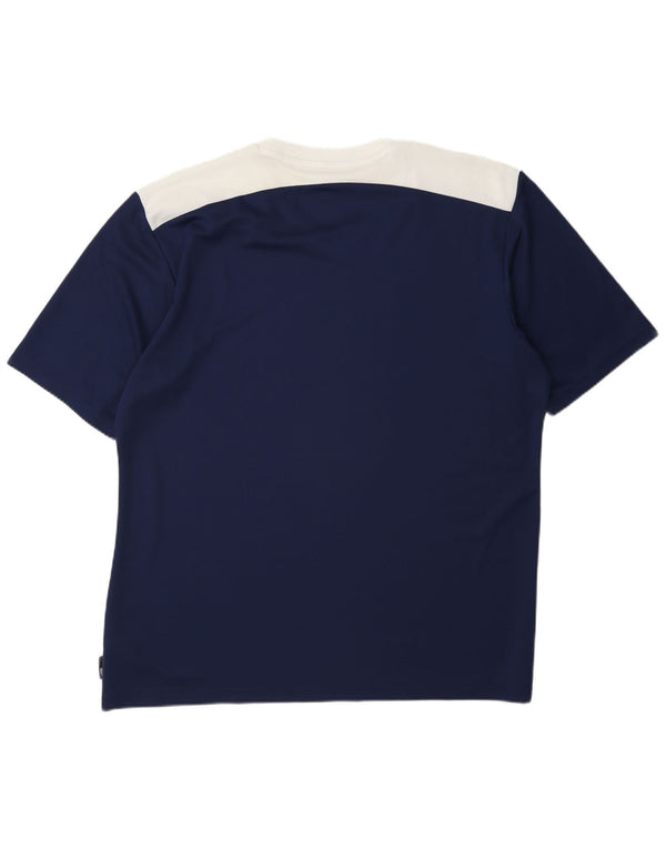 Adidas muška majica Climalite Top XL tamnoplavi poliester u boji