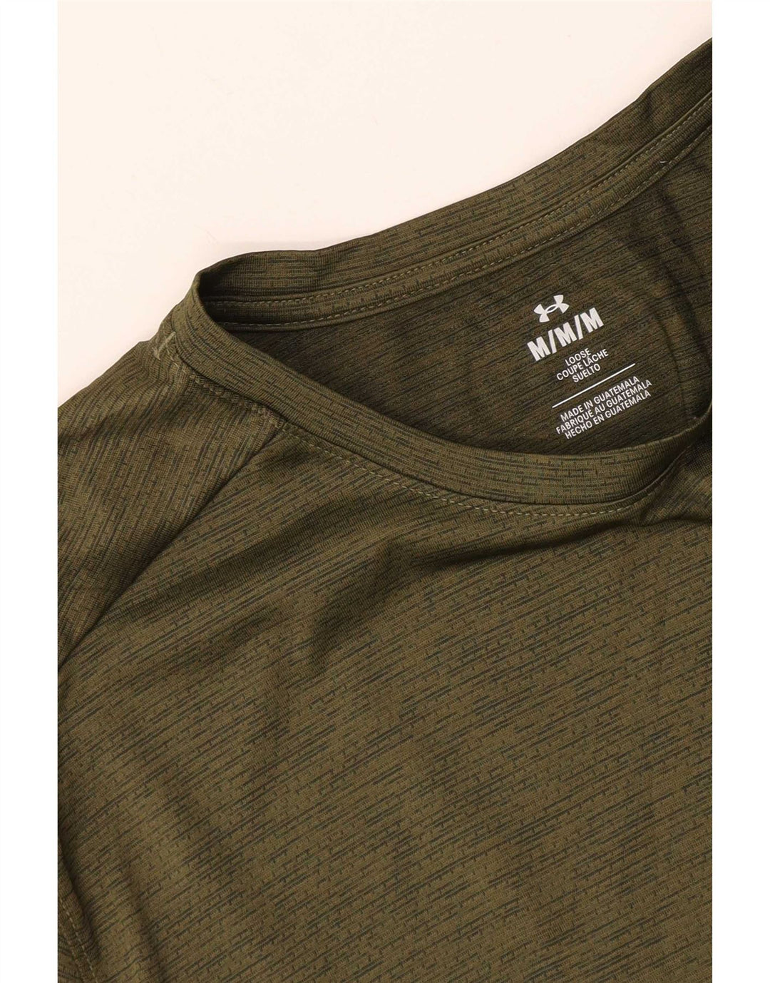 Under Armour muška majica s kratkim rukavima srednje boje kaki s pjegama