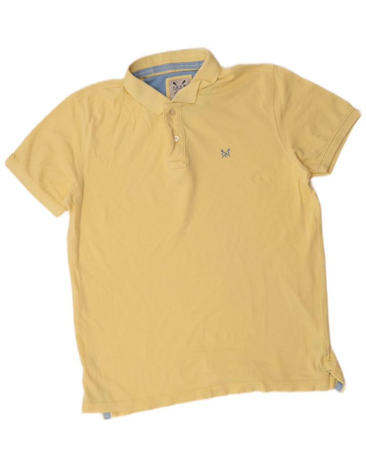 Crew Clothing Muška polo majica srednje žuti pamuk