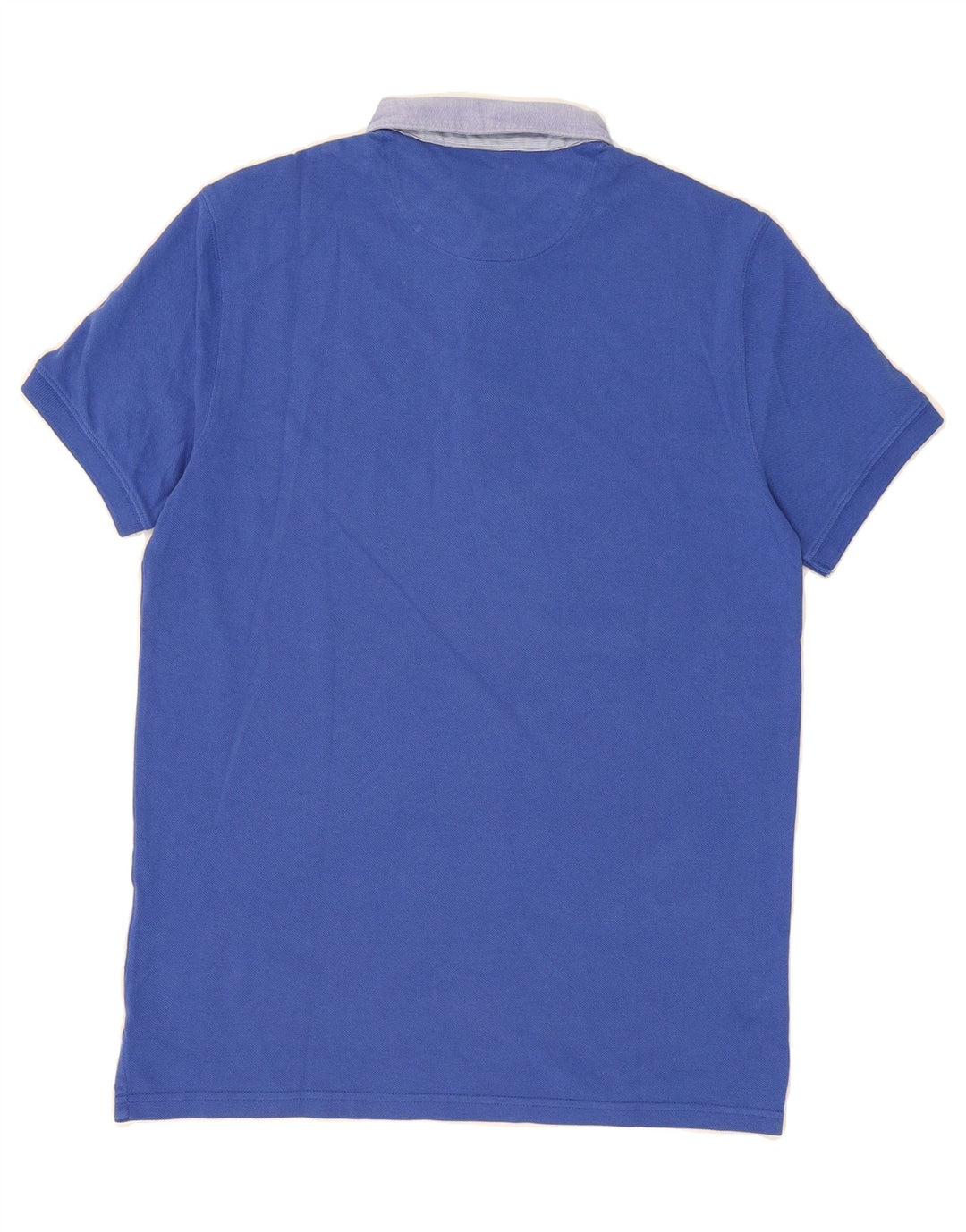 MASSIMO DUTTI Mens Polo Shirt Medium Blue Vintage Massimo Dutti and Second-Hand Massimo Dutti from Messina Hembry 