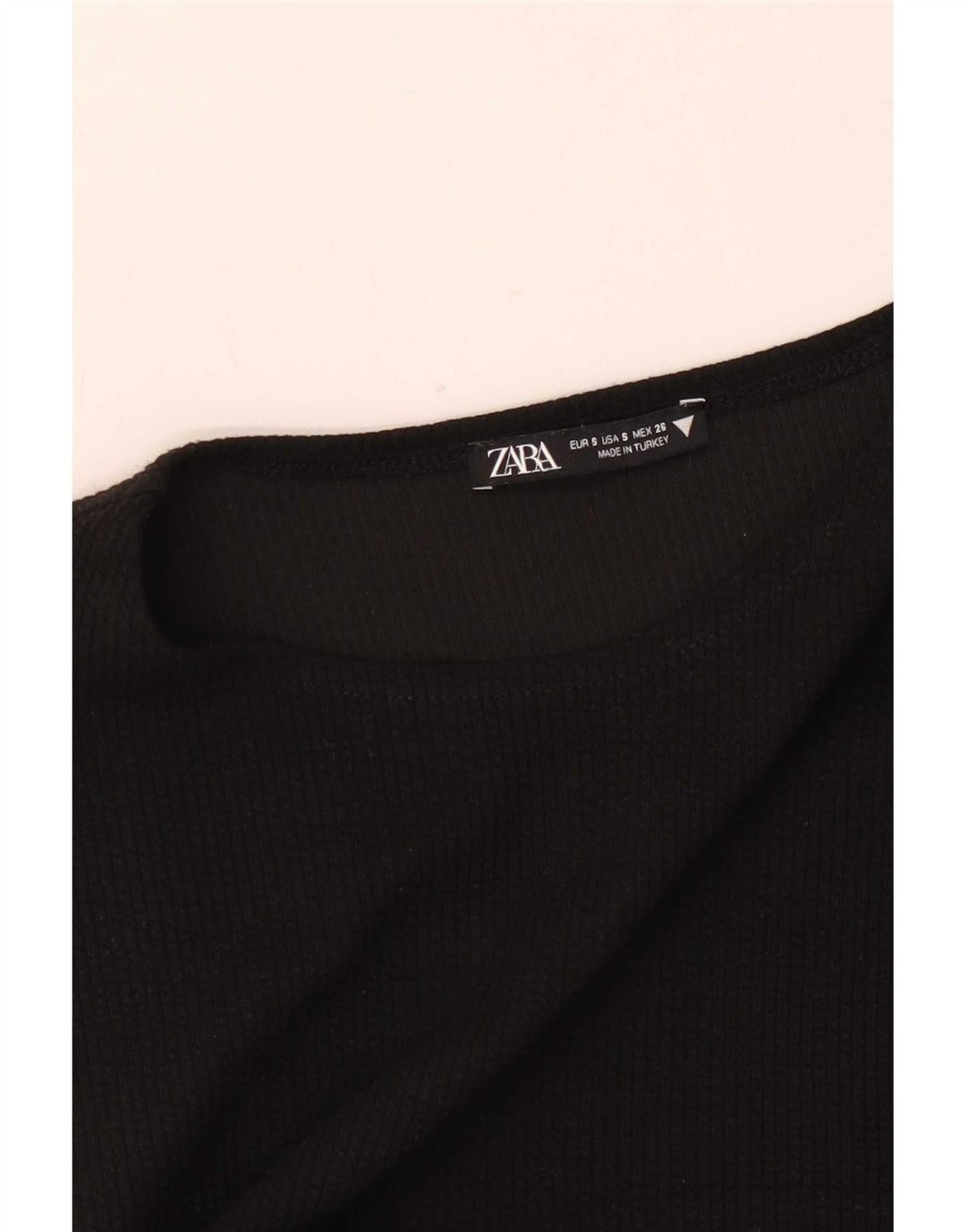Zara ženski kratki prsluk UK 8 Small Black