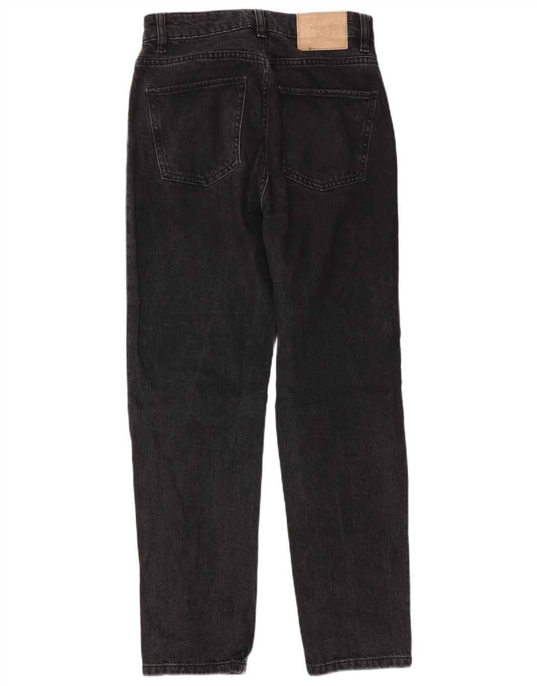 ZARA ženske ravne traperice EU 36 XS W26 L29 crne