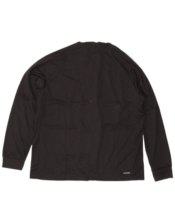 Adidas muška trenirka Aeroready gornja jakna 2XL crni poliester