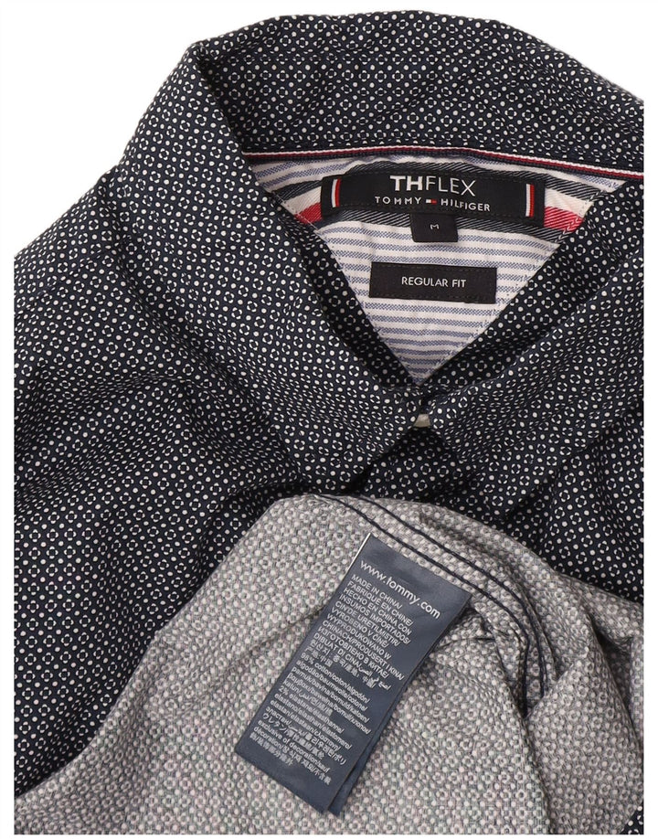 Tommy Hilfiger muška košulja standardnog kroja, srednje tamnoplavi pamuk na točkice