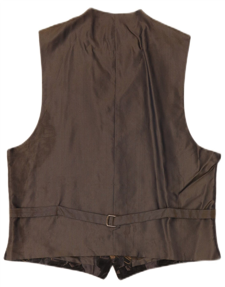 GARDEUR Mens Graphic Waistcoat Small Grey