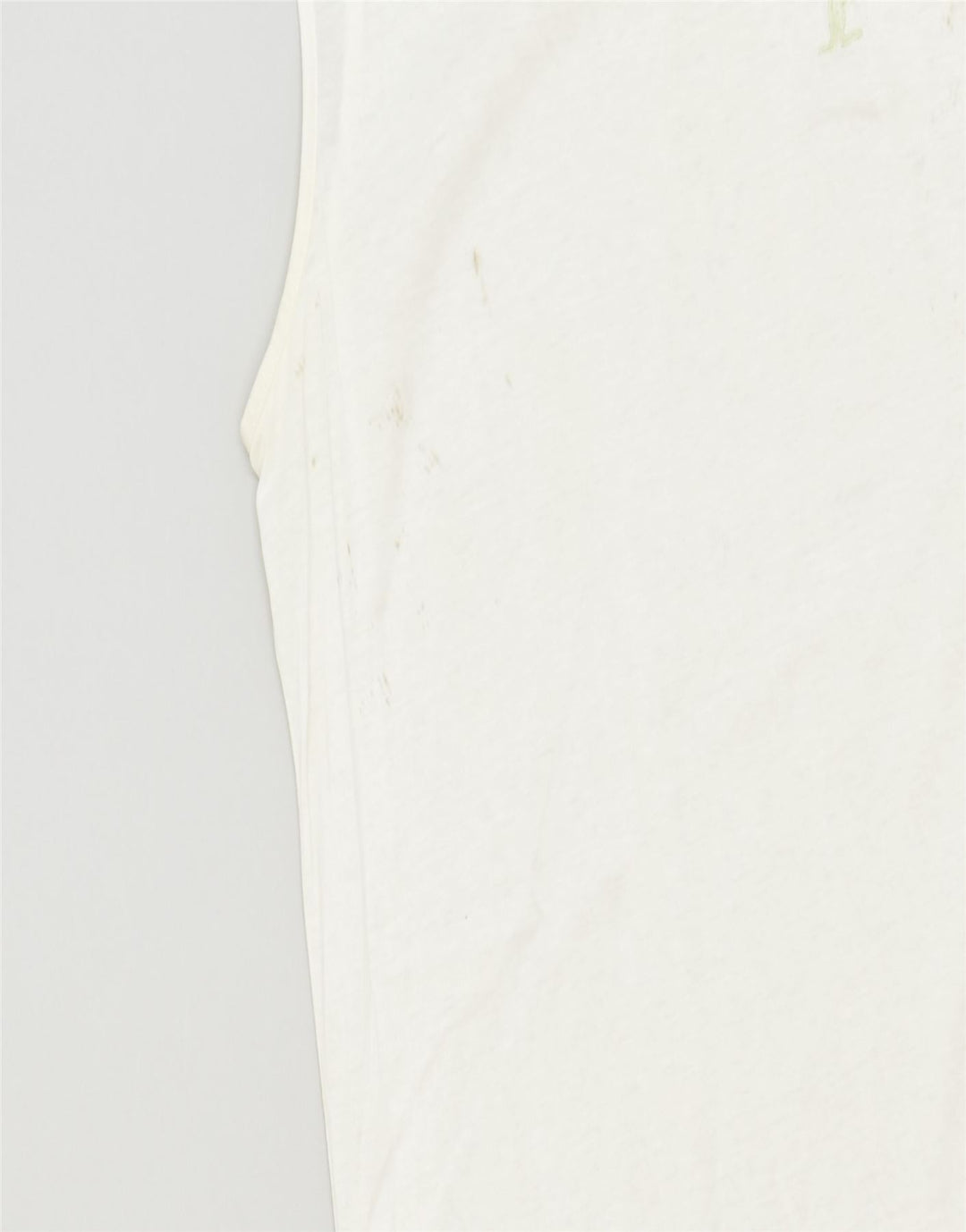 AUSTRALIAN Womens Vest Top IT 46 Large White | Vintage | Thrift | Second-Hand | Used Clothing | Messina Hembry 