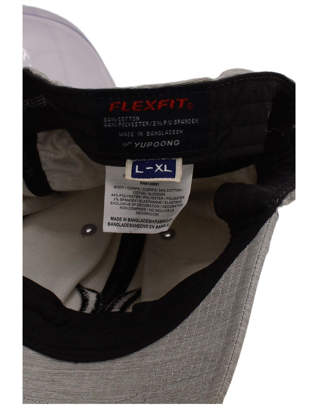 Hurley muška bejzbolska kapa Flex Fit Graphic velika/XL sivi poliester