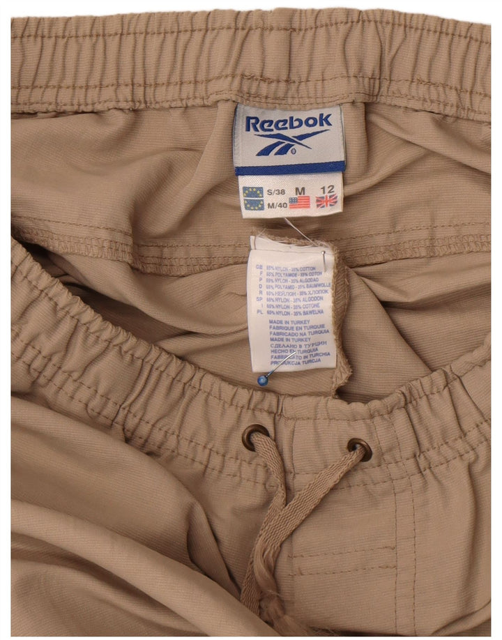 Reebok ženske hlače za trenirku UK 12 srednje bež najlon