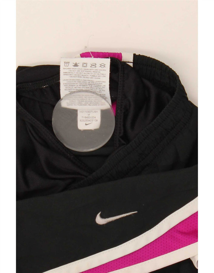 Nike ženske sportske kratke hlače UK 14 srednje crne boje poliester