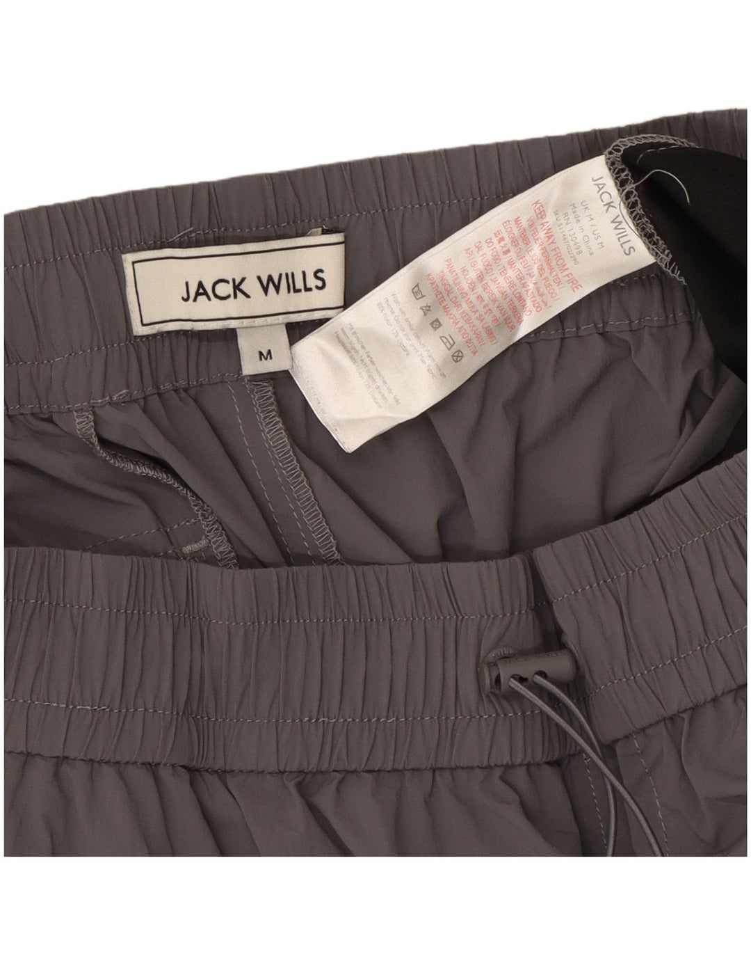 Jack Wills Ženske kargo hlače srednje veličine W28 L26 Sivi najlon