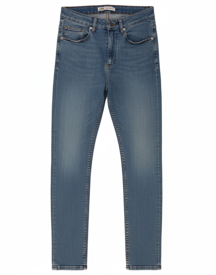 ZARA Mens Skinny Jeans EU 40 Medium W31 L31 Blue