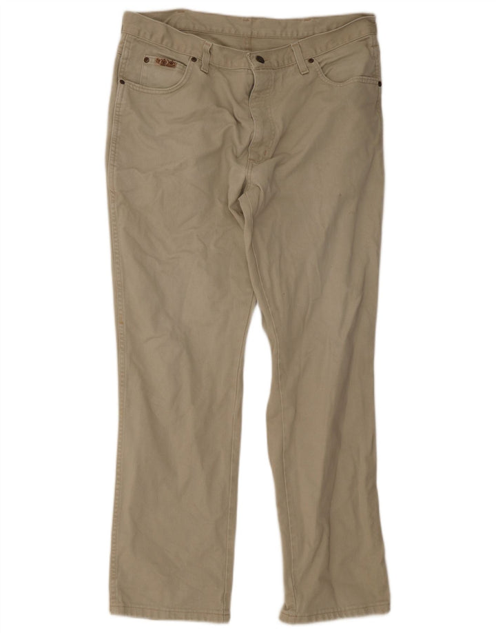 Wrangler muške ravne traperice W36 L32 Zelene