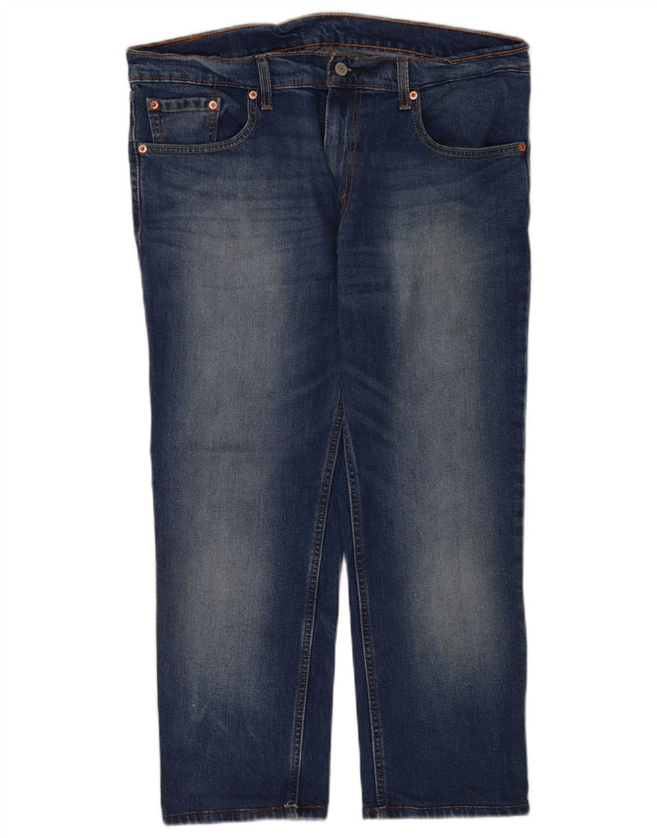 Levi's skraćene muške traperice W36 L24 plavi pamuk
