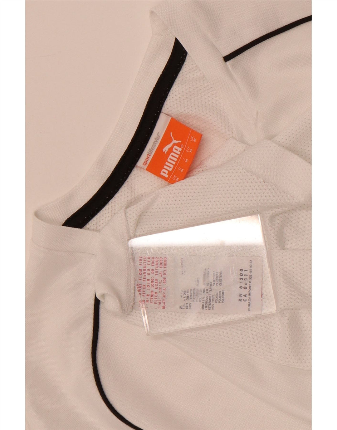 Muška majica kratkih rukava Puma s grafičkim motivima, srednji bijeli poliester