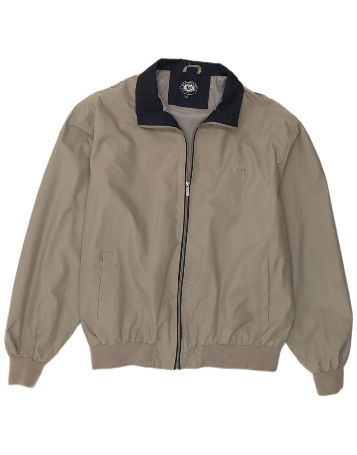 Muška bomber jakna Nazareno Gabrielli UK 44 2XL sivi poliester