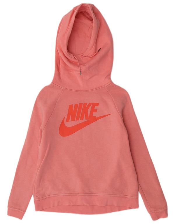 Ženska majica s kapuljačom Nike Graphic UK 14 Srednje ružičasti pamuk