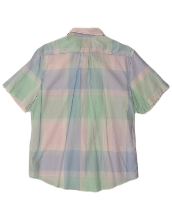 LEE muška košulja kratkih rukava standardnog kroja srednje šarene pamučne kare