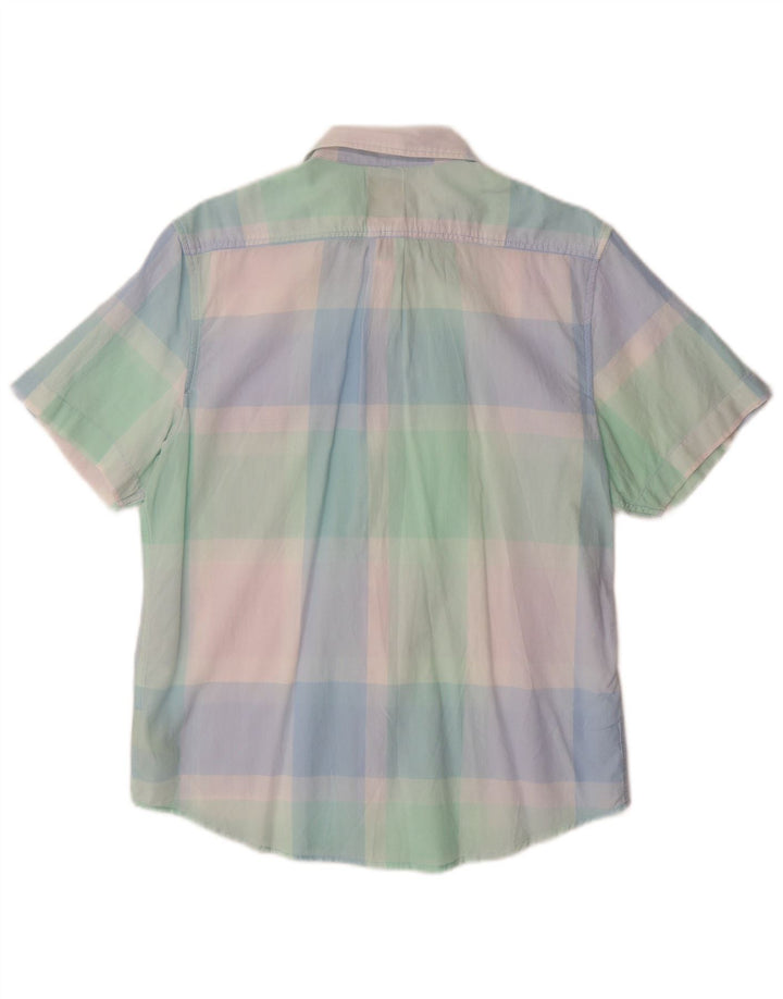 LEE muška košulja kratkih rukava standardnog kroja srednje šarene pamučne kare