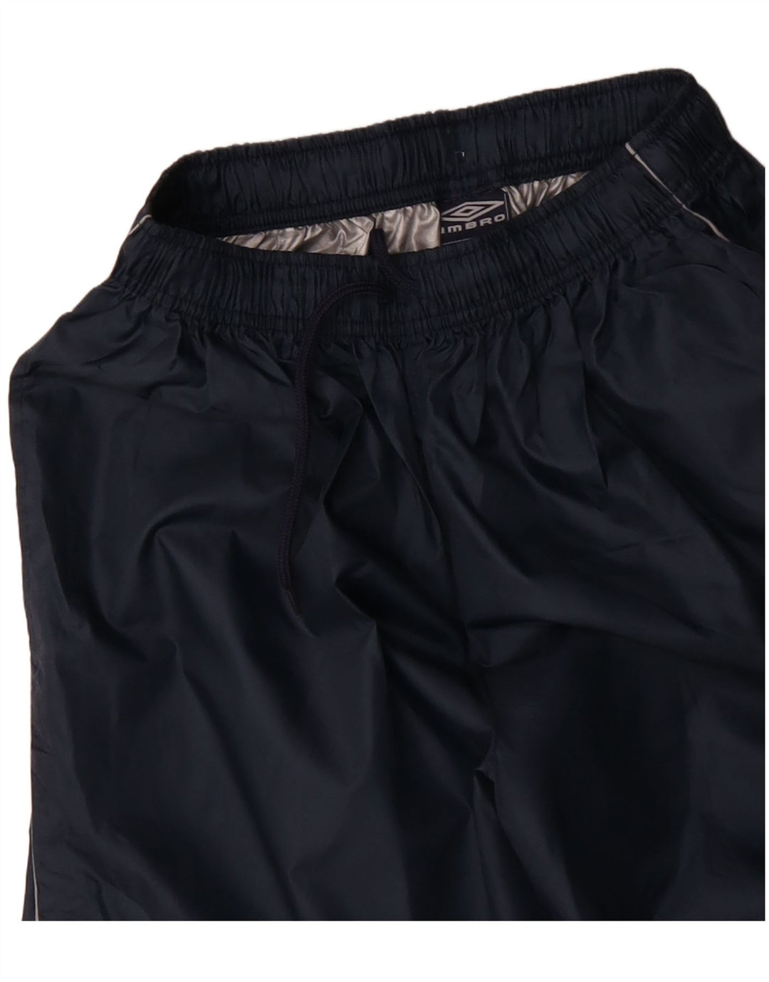 UMBRO muške grafičke trenirke srednje tamnoplave najlonske hlače