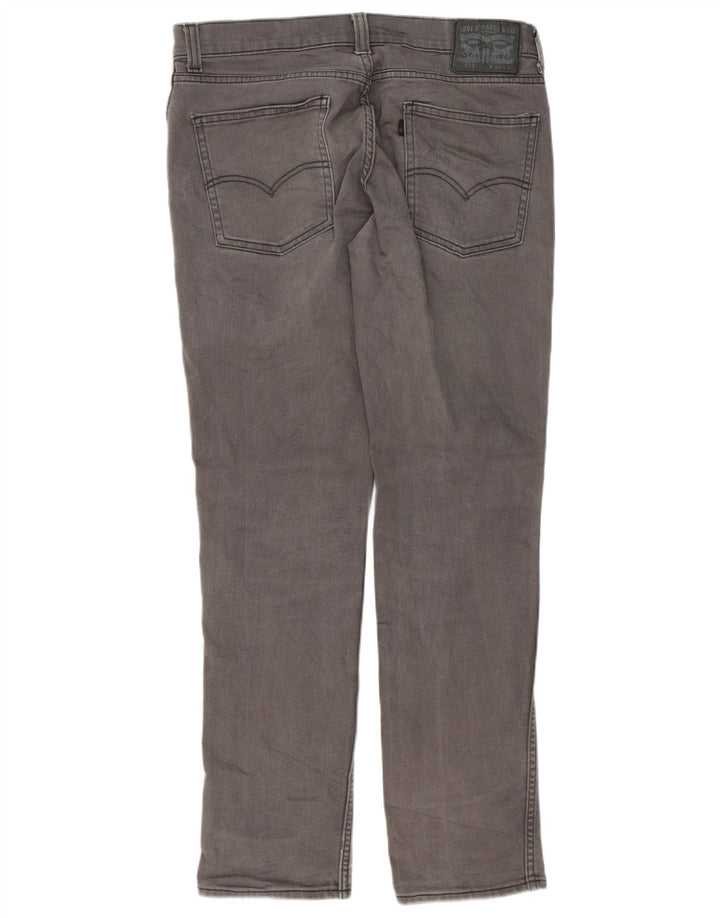 Levi's muške 511 uske traperice W34 L32 sivi pamuk