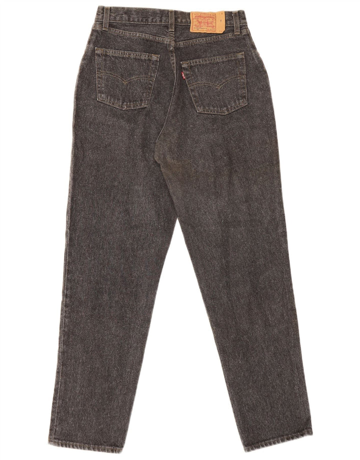 Levi's ženske 901 sužene traperice W32 L30 sivi pamuk